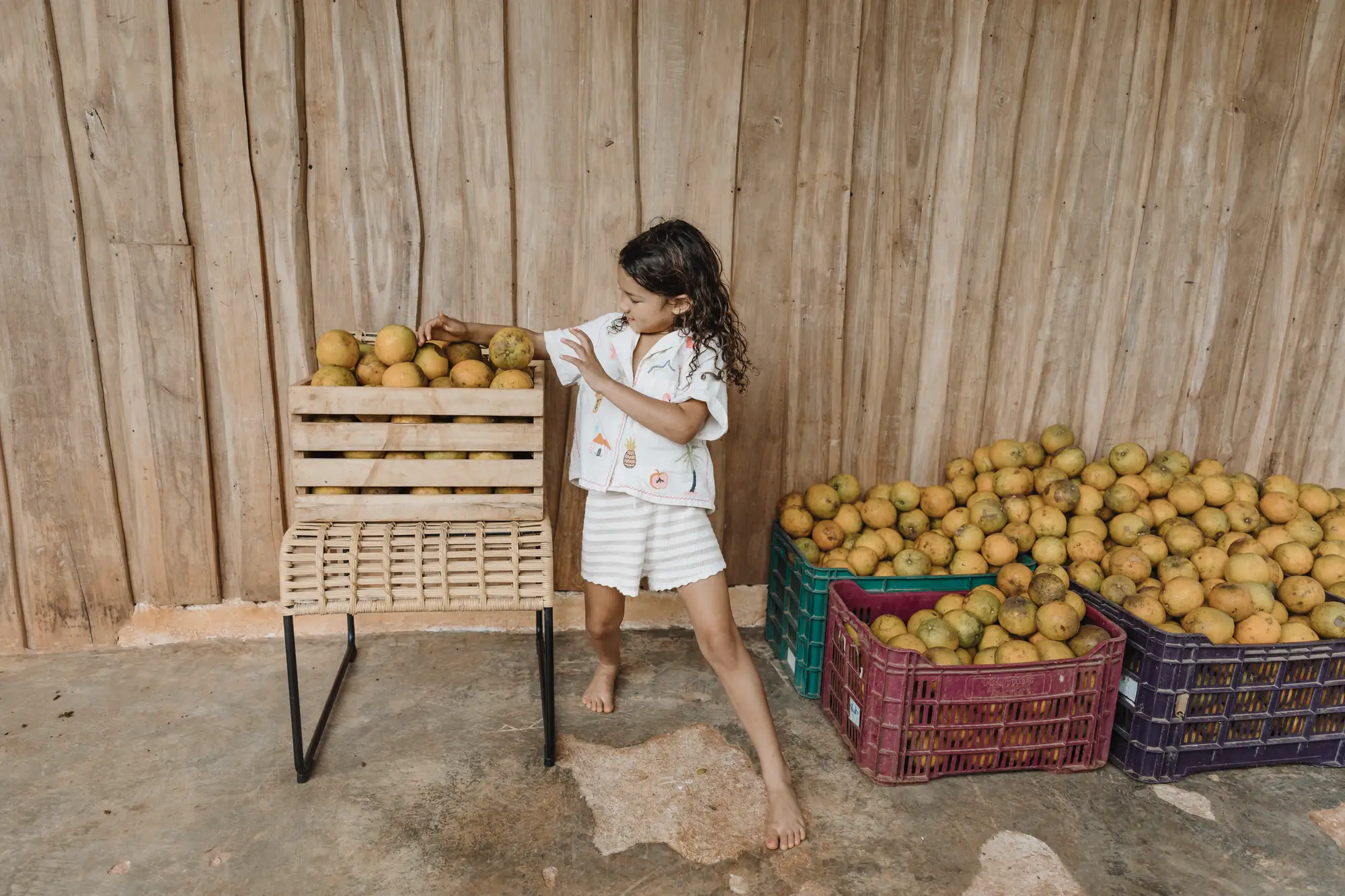 Hacienda Zaragoza — Family, at the farm